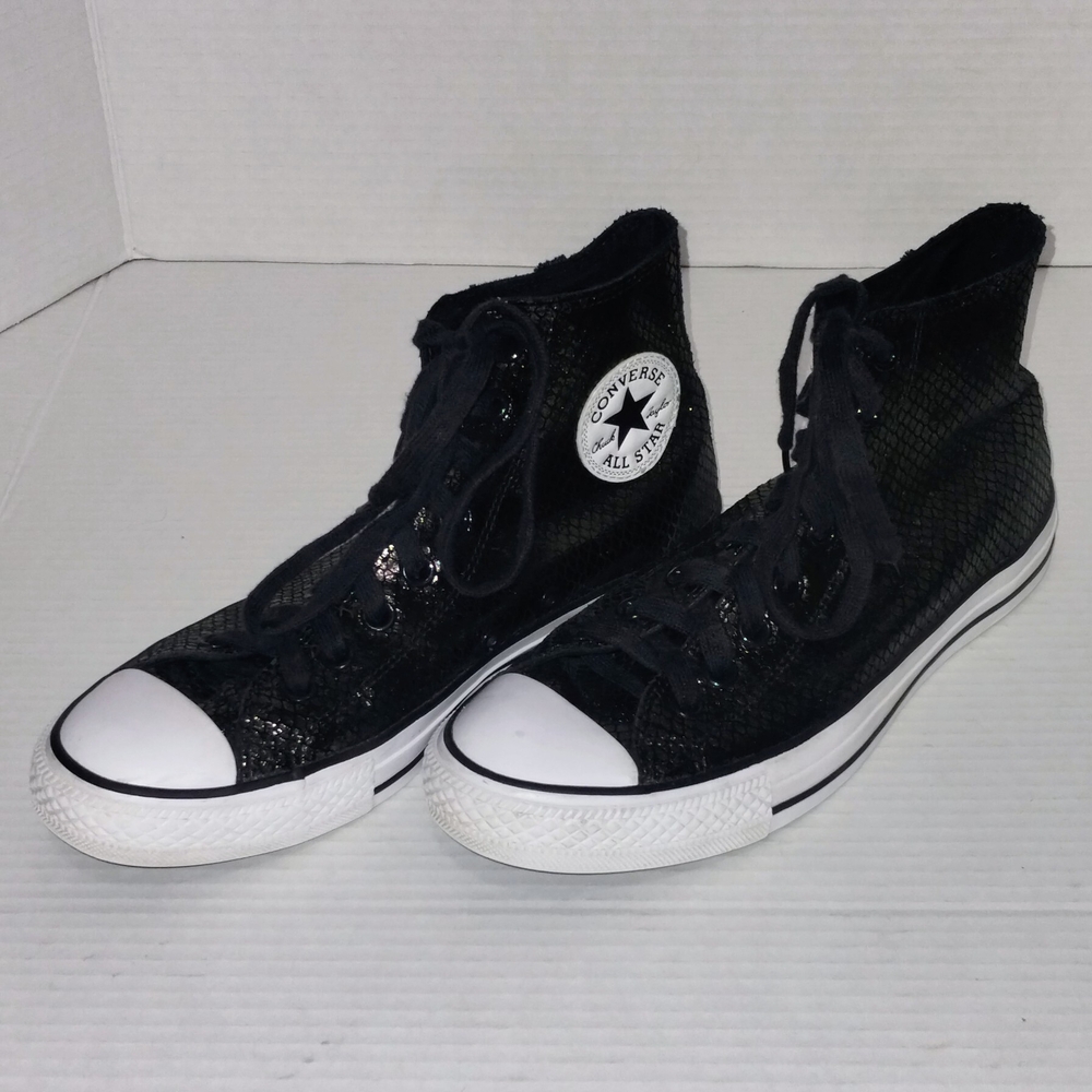 Converse Women's Snake Skin Metallic Chuck Taylor All Star High-Top Sneakers